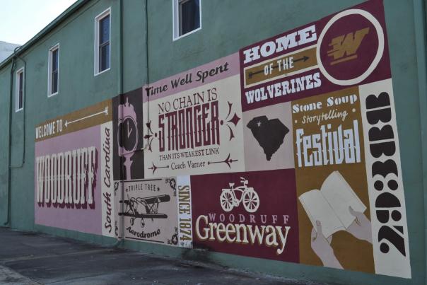 Woodruff mural