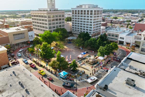 Birthplace of Route 66 Festival Aerial