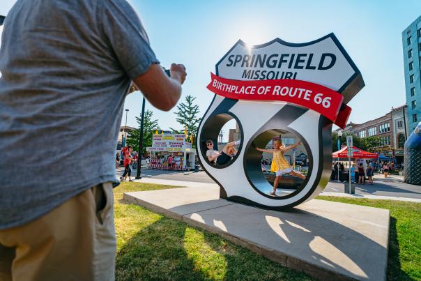 Birthplace of Route 66 Sculpture