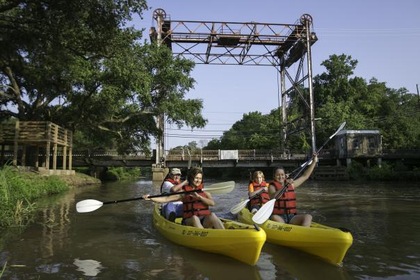 Kayaking Bayou Teche