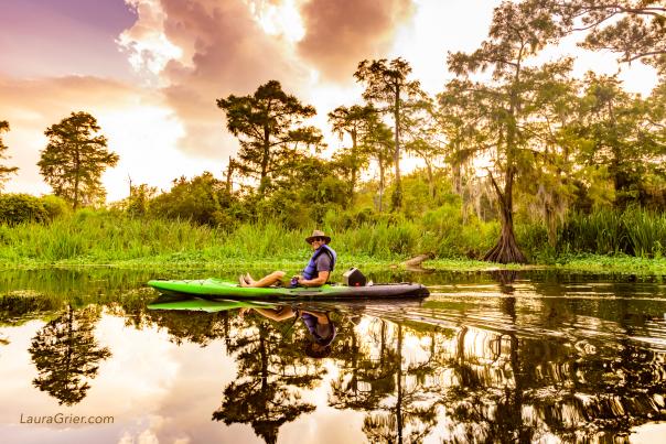 Kayaking with Bayou Adventure, Cane Bayou