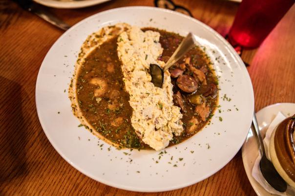 Irish Channel Gumbo at Southside Cafe in Slidell