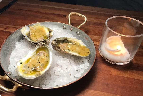 Chef Hansell's Oysters at Holeman & Finch, Atlanta Culinary Trails