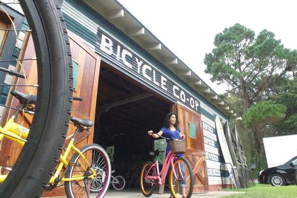 Brooks' Bike Shop's bikes to ride the Tammany Trace