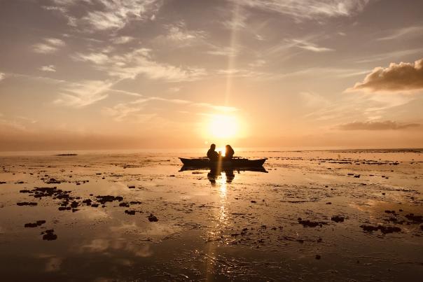 Sunset Couple Bayou Adventure