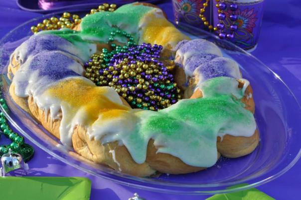 King cake by Marguerite's Cakes in Slidell
