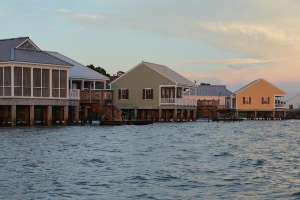 Fontainebleau State Park cabins on Lake Pontchartrain in Mandeville