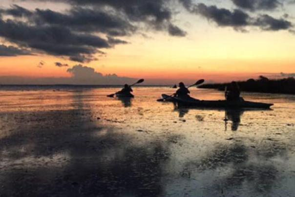 Sunset Paddle on Cane Bayou with Bayou Adventure