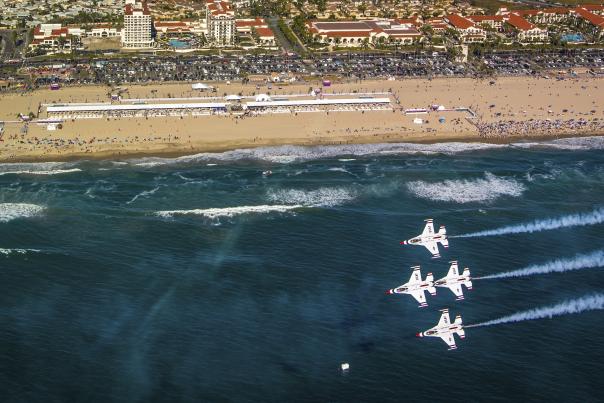 The Great Pacific Airshow in Huntington Beach