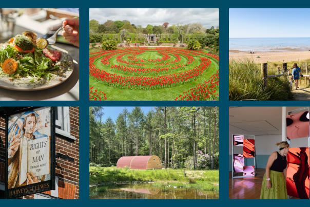 Gallery showing top reasons to visit Sussex in 2026