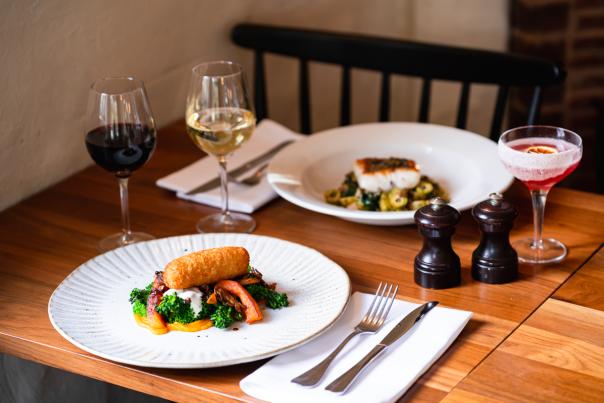 The Ginger Fox - two meals with wine and a cocktail