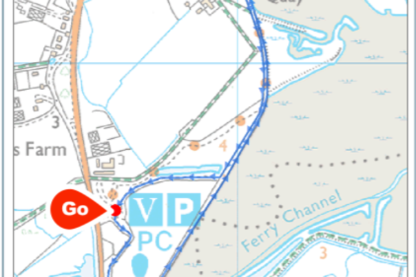 Pagham Harbour and Sidlesham Quay Map