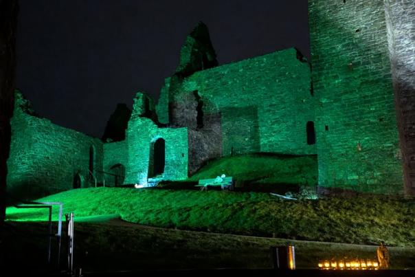 The Dark Side of Oystermouth Castle