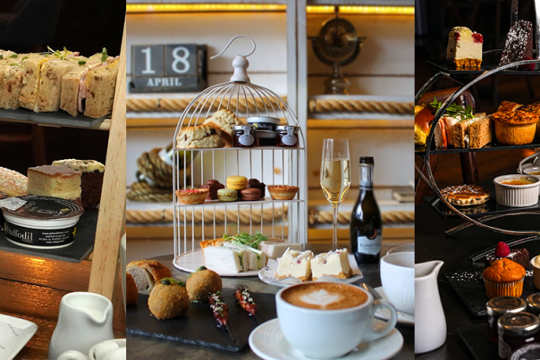 A variety of different afternoon teas served in Swansea Bay, Mumbles and Gower