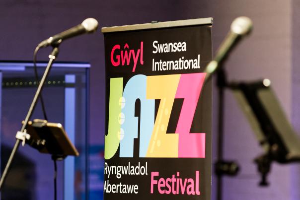 Swansea International Jazz Festival 2025 - Stage Set Up