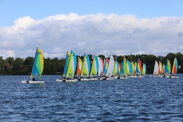 Boats on the lake