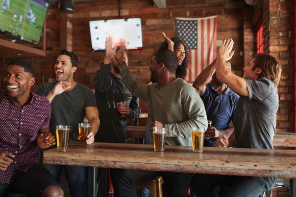 Football Super Bowl Sports Bar