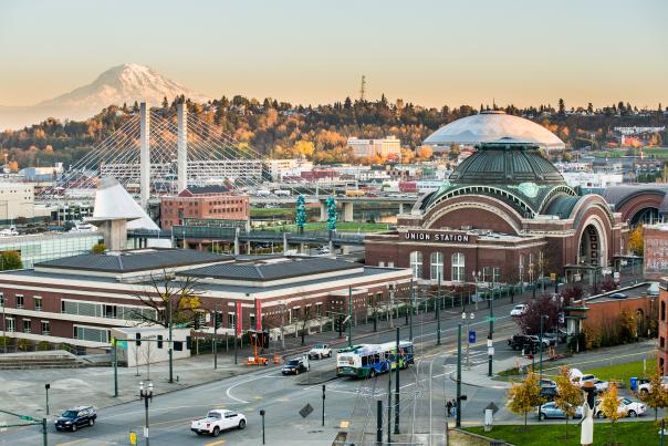 Downtown Tacoma and the Museum District