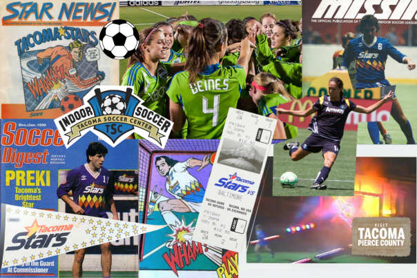 Tacoma History of Soccer Collage