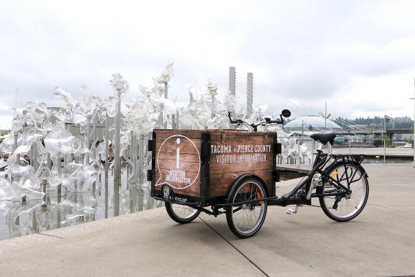 TIMBR, the new visitor information tricycle