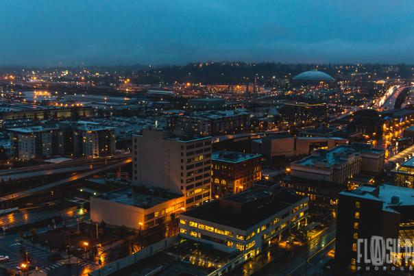 Downtown Tacoma at Night