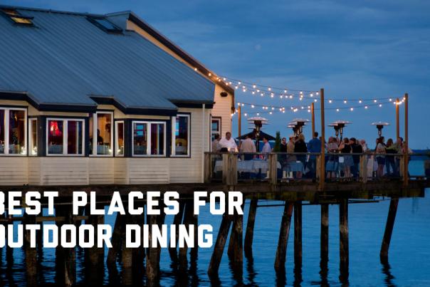Outdoor dining in Tacoma + Pierce County