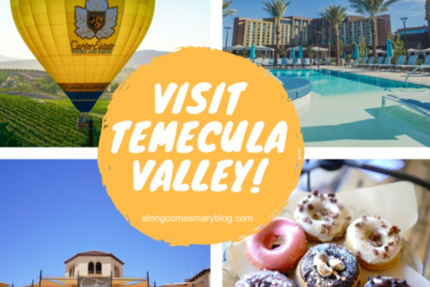 Advertisement for Visit Temecula Valley