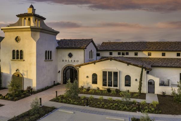 Bolero at Europa Village, exterior shot of the winery