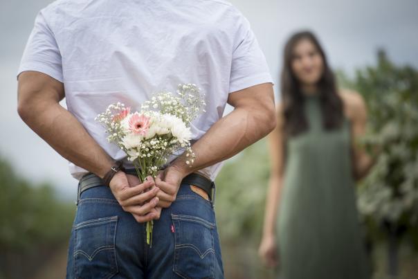 Flower surprise in Temecula Valley