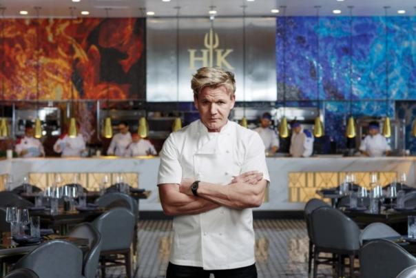 Portrait of Chef Gordon Ramsey