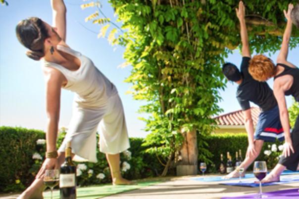 Yoga In The Vineyards
