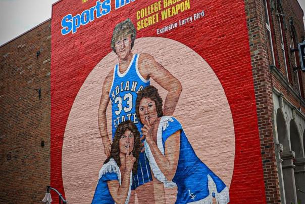 Larry Bird mural