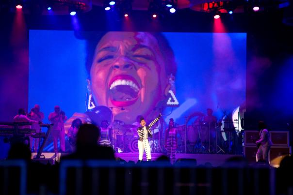 Janelle Monae performs a Live concert at Scotiabank Arena