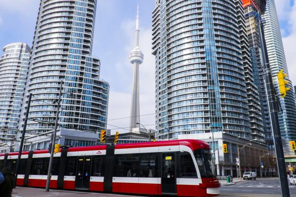 Queens Quay streetcar