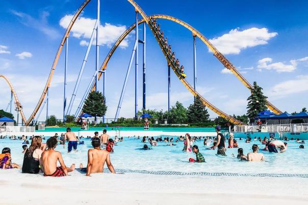 Splashworks waterpark at Canada's Wonderland