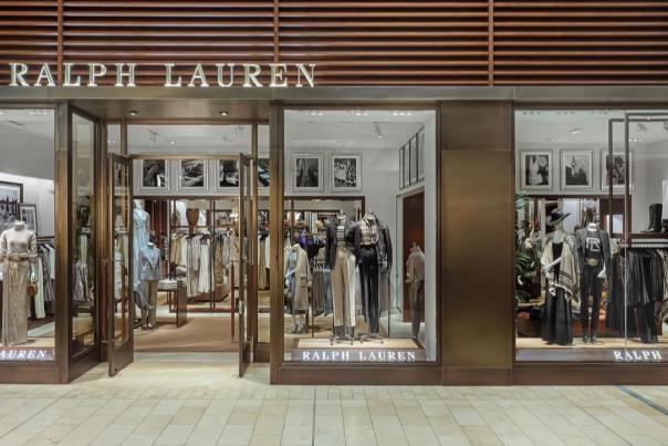 Exterior of Ralph Lauren storefront at Yorkdale Shopping Centre in Toronto
