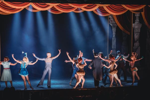 Dancers on stage