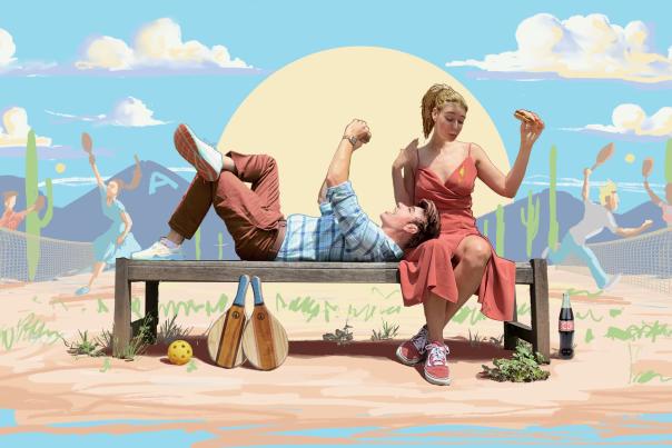 Corbett's Pickleball Mural