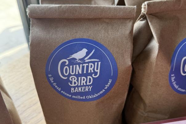 Country Bird Bakery Bag