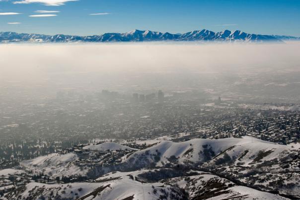 Inversion in the Salt Lake Valley during the Winter