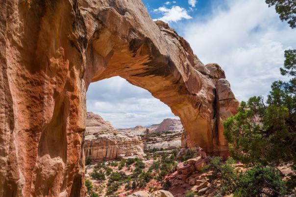 Hickman Bridge at Capitol Reef National Park