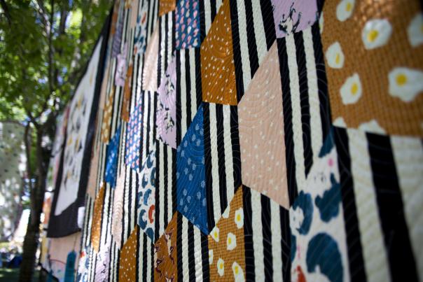 Garden of quilts