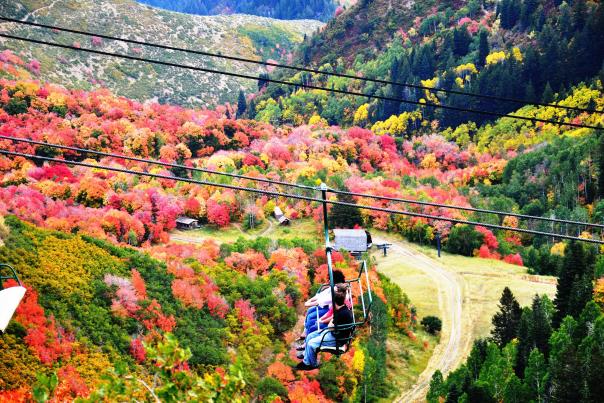 Sundance Resort Fall Ski Lifts