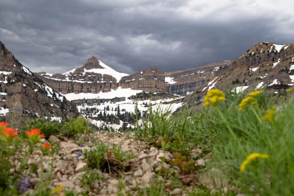 Mount Timpanogos in Utah Valley