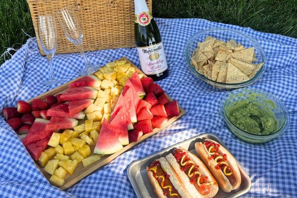 Photo of summer picnic
