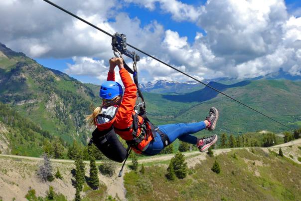 Things to Do - Zipline at Sundance Mountain Resort