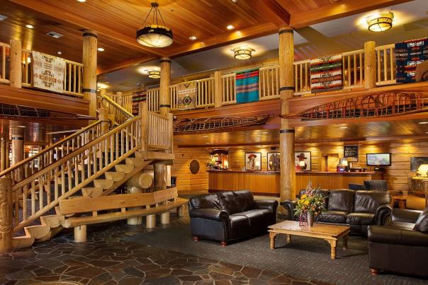 The Heathman Lodge lobby