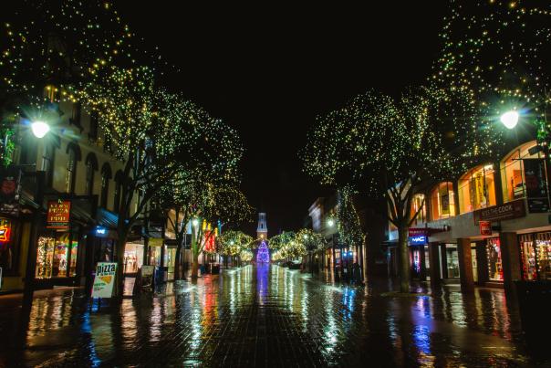 Church Street holiday lights