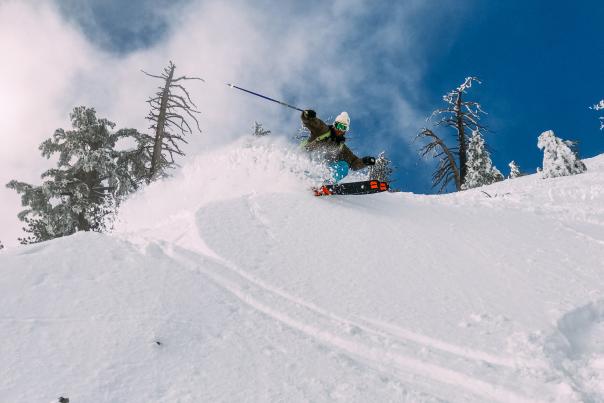 Vermont skiing in winter