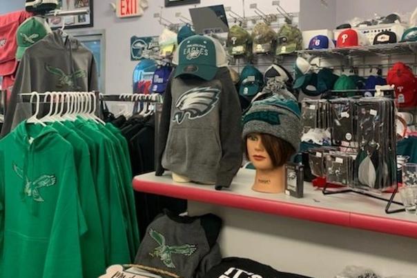 Eagles Gear at Jackets N Things